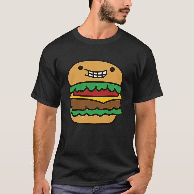 Funny Burger Quote Hamburger Cheeseburger Lover 8 T Shirt (Framsida)