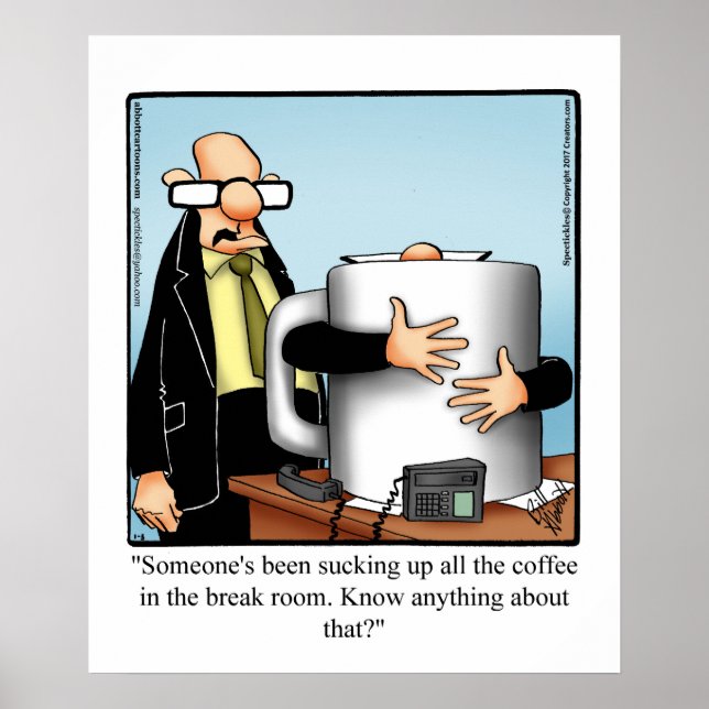 Funny Business Kontors humor Poster (Framsidan)