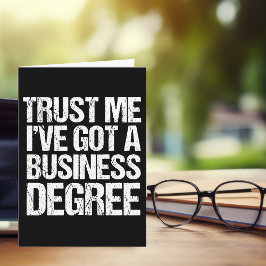 Funny Business School Studenten Anpassningsbar Stu Kort