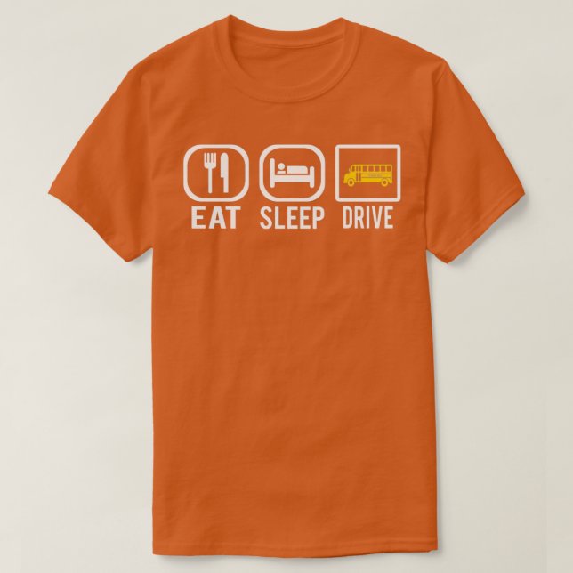 Funny Buss-drivrutin 2 T Shirt (Design framsida)