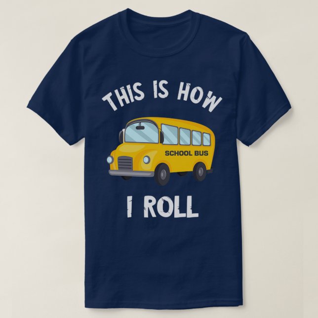 Funny Buss-drivrutin Så här roterar jag 2 T Shirt (Design framsida)