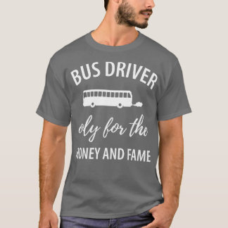 Funny buss-drivrutin som säger t shirt