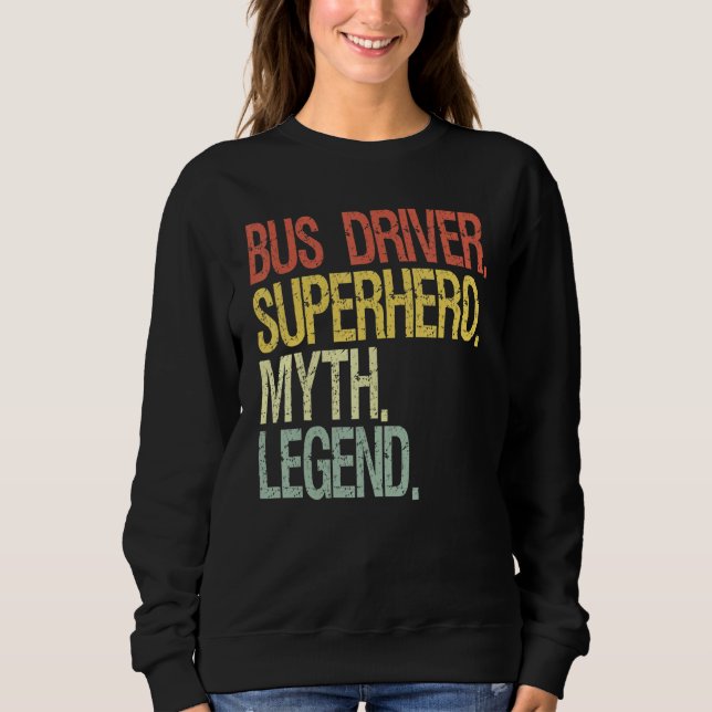 Funny Buss-drivrutin T Shirt (Framsida)