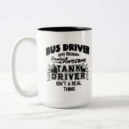 Funny Buss-Fantastisk-förarkaffe Mugg