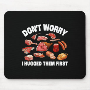 Funny Butcher För manar Women Animal Slaughter Köt Musmatta