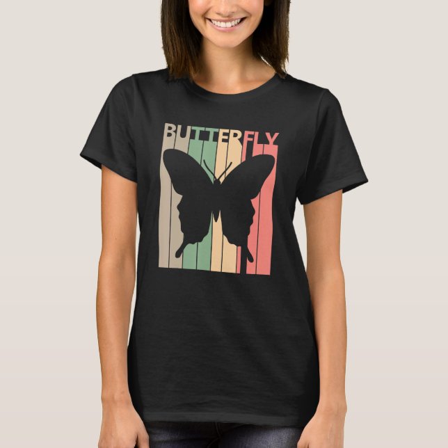 Funny Butterfly Costume T Shirt (Framsida)