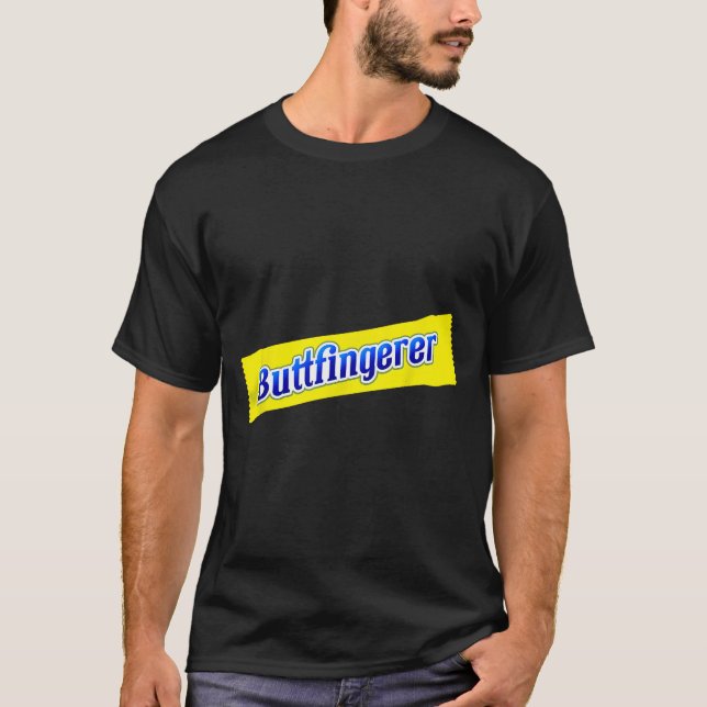 Funny Buttfingerer Inappropriate Offensive Adult D T Shirt (Framsida)