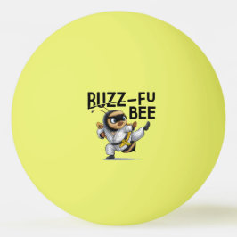 Funny Buzz-Fu Bee Martial Arts Pingisboll
