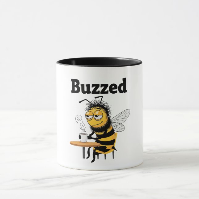 Funny Buzzed Bee Mugg (Center)