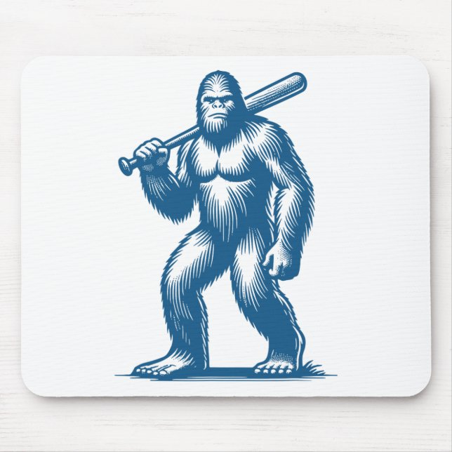 Funny Bysebyll Bigfoot Sasquatch Bysebyll Player M Musmatta (Framsidan)