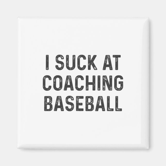 Funny Bysebyll Coach Magnet (Framsidan)