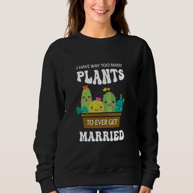 Funny Cactus Plants Vänskap Aesthetic Succult T Shirt (Framsida)