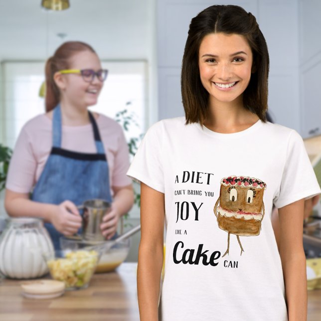 Funny Cake Baking Joke T Shirt (Funny cake baking joke t-shirt  )