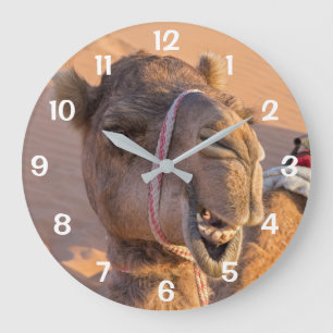 Funny Camel Stor Klocka