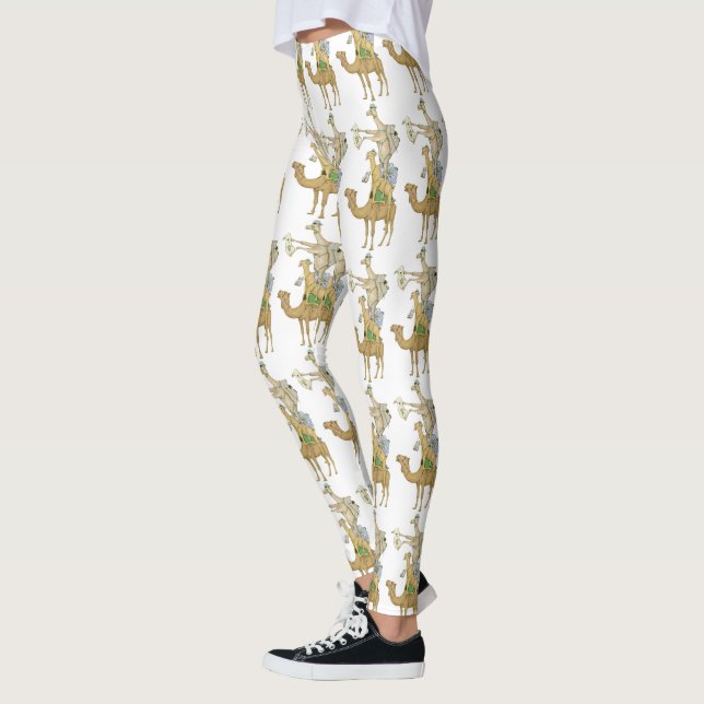 Funny Camel Trek Safari Leggings (Vänster)
