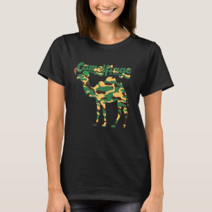 Funny Camel Zoo Animal Pun Camelflage Camo Meme T Shirt