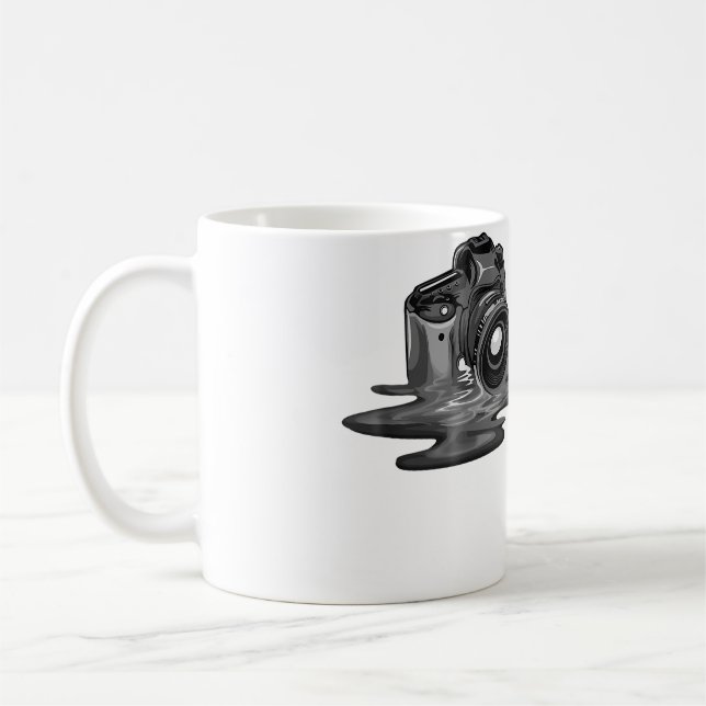 Funny Camera Gift For Photographers Men Women Phot Kaffemugg (Vänster)