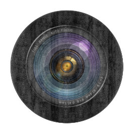 Funny Camera Lens Round