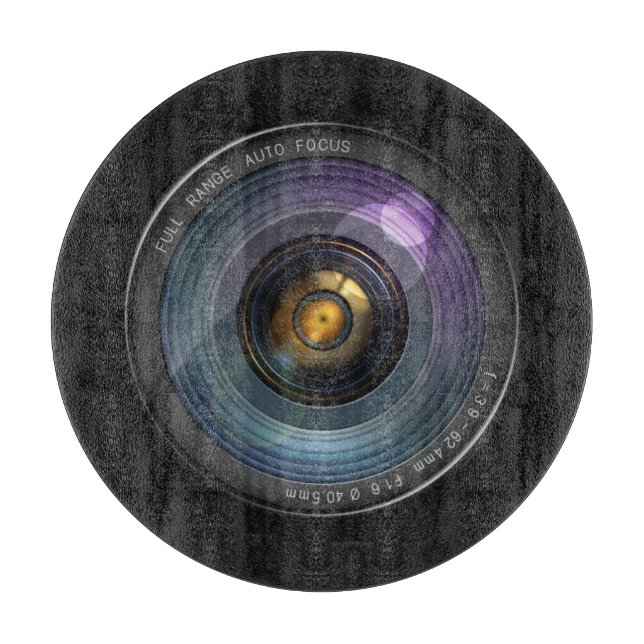 Funny Camera Lens Round (Framsidan)