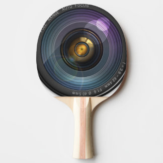 Funny Camera Lens Round Pingisracket