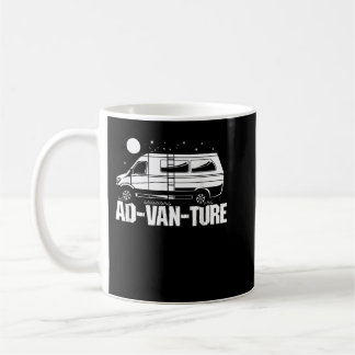 Funny Camper Van Life - Vanlife Ad-Van-Ture Kaffemugg