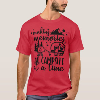 Funny Camping Gifts camper memories T Shirt