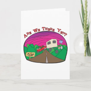 Funny Camping Kort