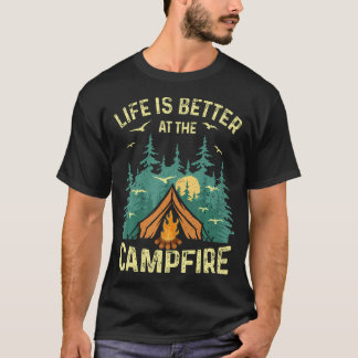 Funny Camping Lover Design For Men Women Camping V T Shirt