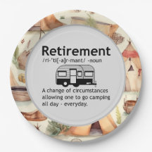 Funny Camping Pension Definition