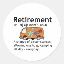 Funny Camping Pension Definition