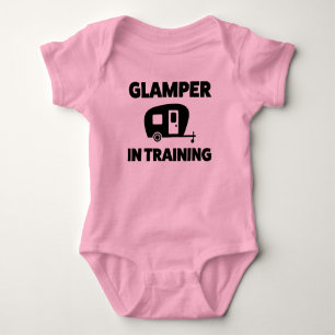 Funny Camping RVing Jersey Bodykostym för Baby T Shirt