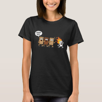 Funny Camping S'mores Group Hug Cute Marshmallow C T Shirt