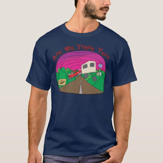 Funny Camping Tee (Framsida)