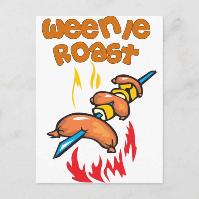 Funny Camping Vykort (Framsida)