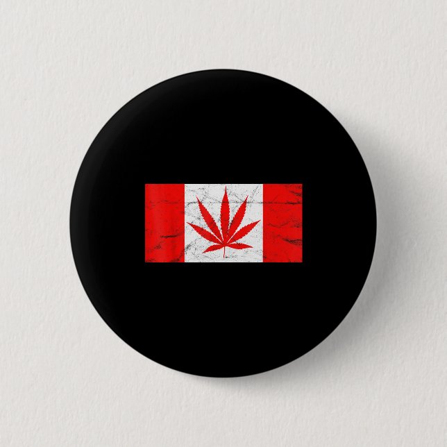 Funny Canada &amp; Weed Leaf! Canadian New Flag Jo Knapp (Framsida)