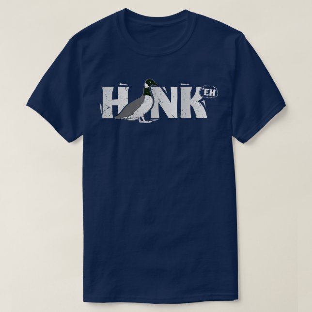 Funny Canadian Goose Geese Honk North Bird Hunting T Shirt (Design framsida)