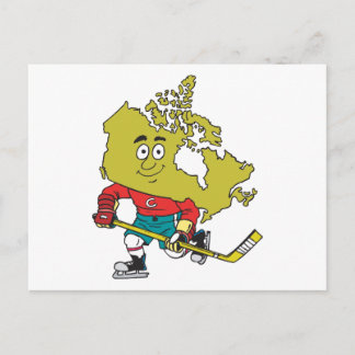 Funny Canadian Hockey Vykort