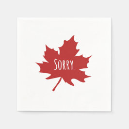 Funny Canadian Pappersservett