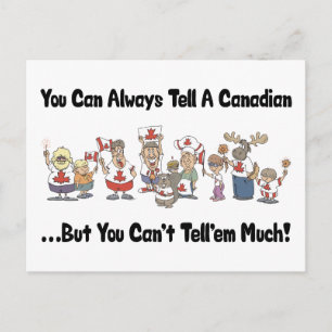 Funny Canadian Vykort