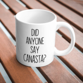 Funny canasta kaffemugg