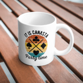 Funny Canasta Kaffemugg
