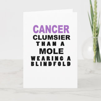 Funny Cancer Birthday Card Kort
