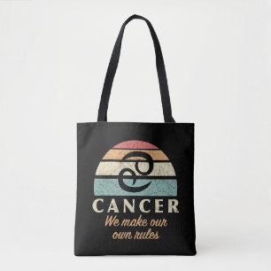 Funny Cancer Zodiac Regler Tygkasse
