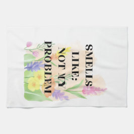 Funny Candle – “Smells Like Not My Problem” Gift Kökshandduk