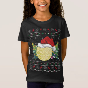Funny Cantaloupe Melon Älskare Julafton Ugly Canta T Shirt