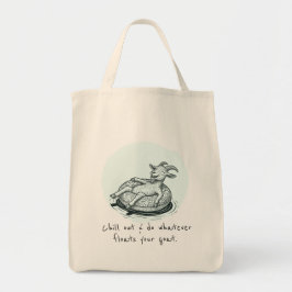 Funny Capricorn Goat Zodiac Holiday Birthday Gift Tygkasse