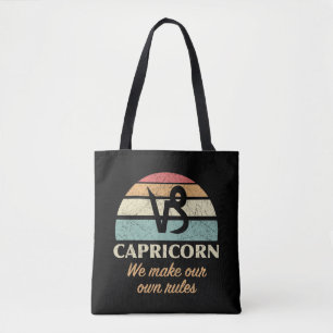 Funny Capricorn Zodiac Regler Tygkasse