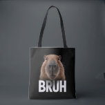 Funny Capybara Bruh Tygkasse<br><div class="desc">Funny Capybara Bruh</div>
