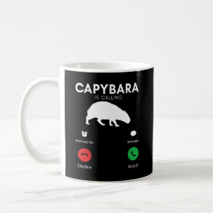 Funny Capybara Humous Capybaras Kaffemugg