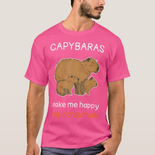 Funny Capybara Joke Capybara Quote Capybara Älskar T Shirt